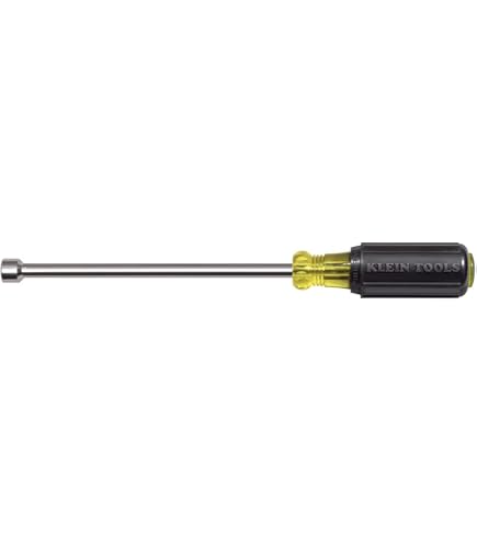 キャビアップ Klein Tools 646-1/4M Nut Driver, 1/4-Inch Magnetic Tip Nut
